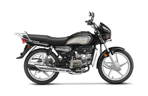 Buy Hero Splendor Plus Standard Black Grey Stripe Bike from Aapli